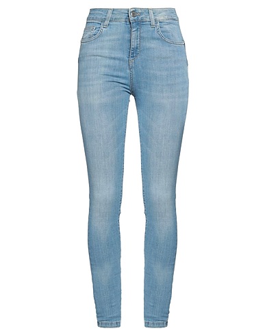 KOCCA Denim trousers Blue 81% Cotton, 17% Polyester, 2% Elastane