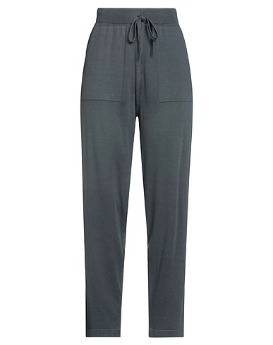 MASSIMO ALBA Casual pants Charcoal 85% Cotton, 15% Cashmere
