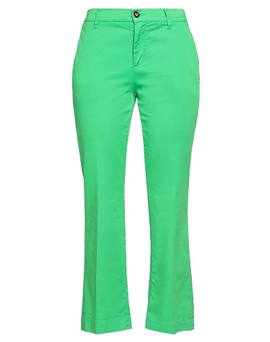 I LOVE MP Pantalone Verde 98% Cotone, 2% Elastan