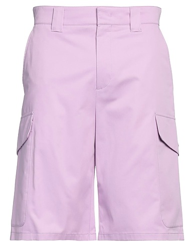 MSGM Shorts & Bermuda Lilac 100% Cotton