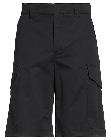 MSGM Shorts & Bermuda Black 100% Cotton