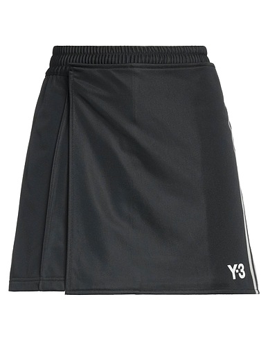 Y-3 Shorts & Bermuda Black 50% Recycled polyester, 48% Triacetate, 2% Viscose