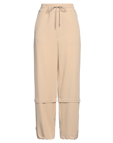 HIGH Casual trouser TECH Beige 72% Polyester, 23% Viscose, 5% Elastane