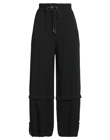 HIGH Casual trouser TECH Black 72% Polyester, 23% Viscose, 5% Elastane