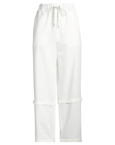 HIGH Casual pants TECH Ivory 72% Polyester, 23% Viscose, 5% Elastane
