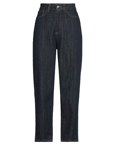BRAND UNIQUE Denim pants BLU 98% Cotton, 2% Elastane