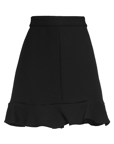 MSGM Mini skirt Black 100% Polyamide