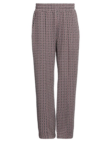 GCDS Casual trouser Brick red 74% Polyester, 26% Cotton