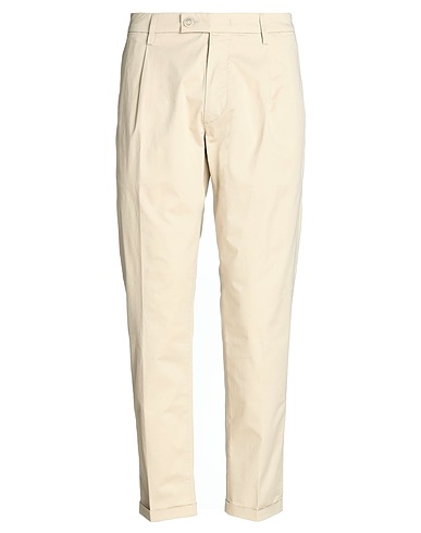 RE_HASH Casual trouser Ivory 98% Cotton, 2% Elastane