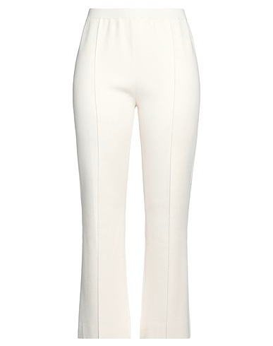THEORY Casual trouser Ivory 63% Viscose, 21% Nylon, 13% Polyester, 3% Elastane