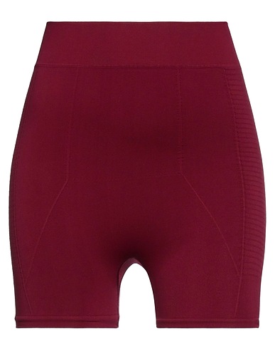 RICK OWENS Shorts & Bermuda Burgundy 95% Polyamide, 5% Elastane