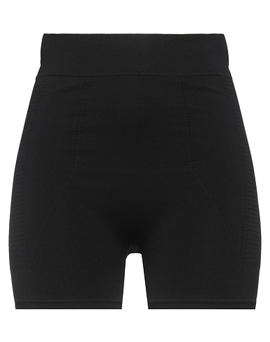 RICK OWENS Shorts & Bermuda NERO 95% Polyamide, 5% Elastane