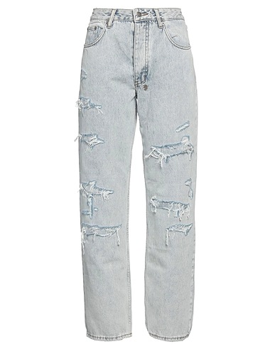 KSUBI Denim pants Blue 100% Cotton