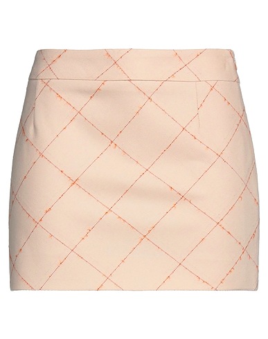 BCBGMAXAZRIA Mini skirt Blush 97% Virgin Wool, 2% Mohair wool, 1% Polyamide