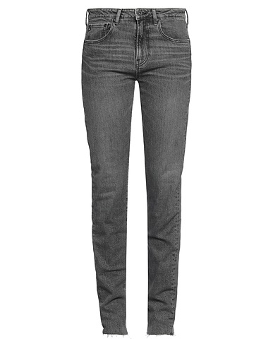 AG JEANS Denim trousers Black 79% Cotton, 20% Other Fibres, 1% Elastane