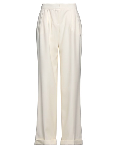 MCQUEEN Casual trouser Ivory 100% Wool