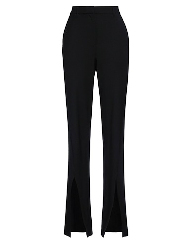 GIUSEPPE DI MORABITO Casual pants Black 97% Wool, 3% Lycra®