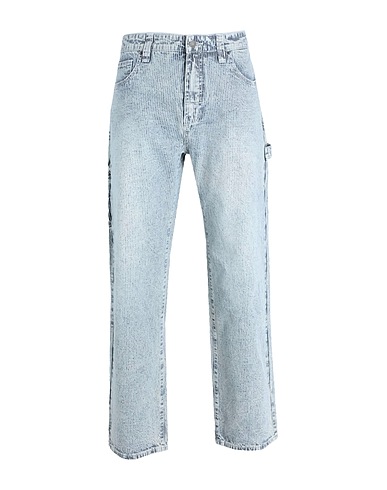 GUESS Denim trousers BLU 73% Cotton, 15% Viscose, 12% Polyester