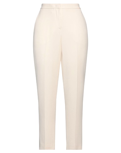 ASPESI Casual trouser Ivory 77% Acetate, 23% Viscose