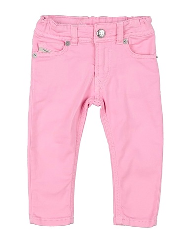 DIESEL Casual trouser Pink 98% Cotton, 2% Elastane
