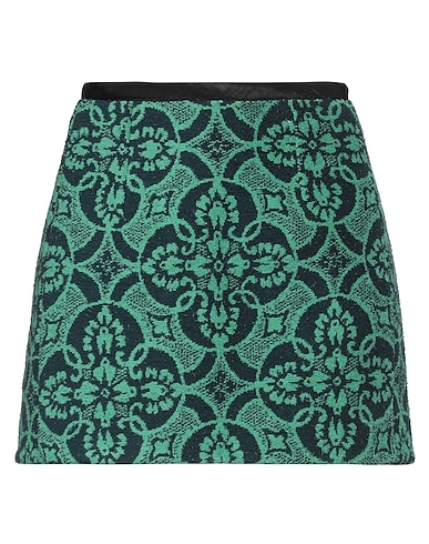 MARINE SERRE Mini skirt 100% Cotton, Polyester