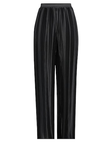 SISTE'S Casual trouser GOLD CAPSULE Black 94% Polyester, 6% Elastane