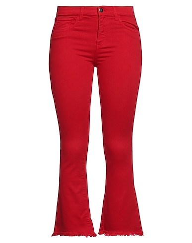 COMPAGNIA ITALIANA Casual trouser Red 99% Cotton, 1% Elastane