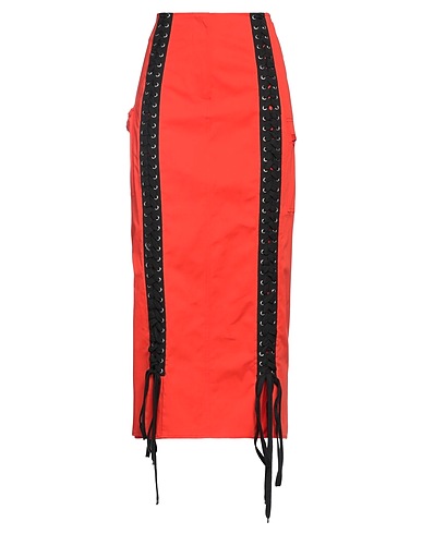 CORMIO Maxi Skirts Orange 100% Cotton