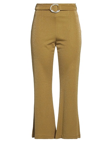 SISTE'S Pantalone Verde militare 70% Viscosa, 21% Poliestere, 6% Nylon, 3% Elastan