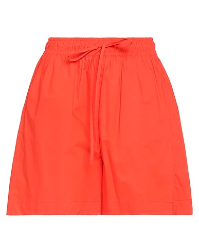SOLOTRE Shorts & Bermuda Rosso pomodoro 100% Cotone