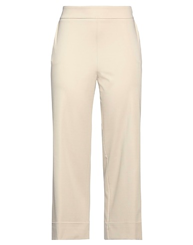 VIA MASINI 80 Casual pants Beige 63% Viscose, 32% Polyamide, 5% Elastane