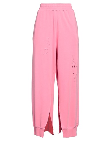 MM6 MAISON MARGIELA Pantalone Rosa 65% Cotone, 35% Poliestere