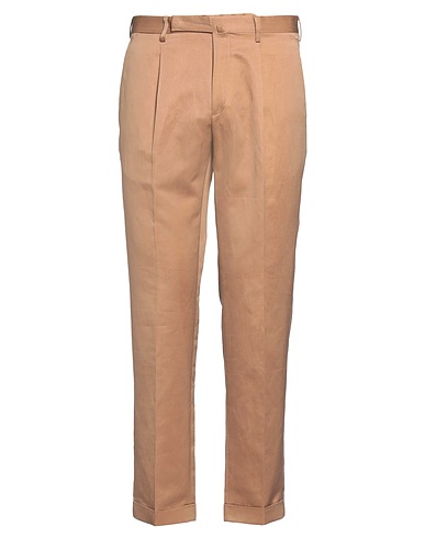 BRIGLIA 1949 Casual trouser Camel 58% Cotton, 42% Elastane