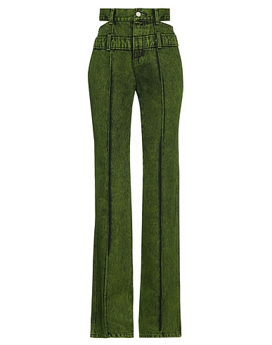 ANDERSSON BELL Bootcut Jeans Green 100% Cotton