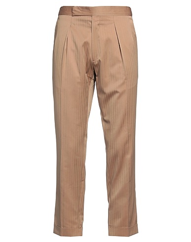 BRIGLIA 1949 チノパンツ キャメル コットン 100%