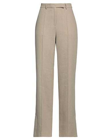 AYA MUSE Casual trouser Beige 100% Linen