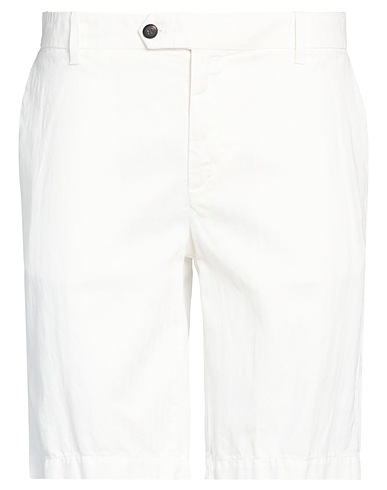ELEVENTY Shorts & Bermuda White 100% Cotton