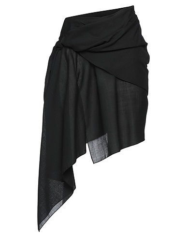 SUPRIYA LELE Minigonna Nero 80% Lana, 20% Poliestere