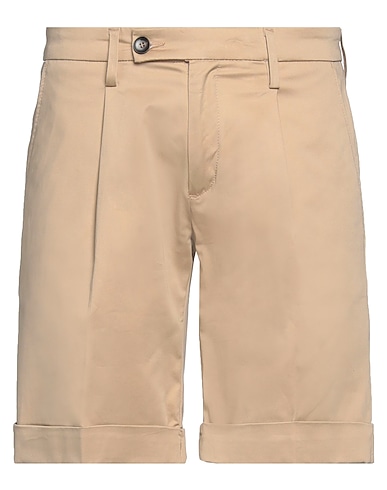 MICHAEL COAL Shorts & Bermudas Beige 97% Baumwolle, 3% Elastan
