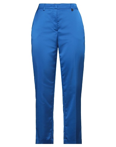 LUCKYLU  Milano Casual trouser Bright blue 96% Polyester, 4% Elastane