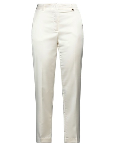LUCKYLU  Milano Casual pants Cream 96% Polyester, 4% Elastane