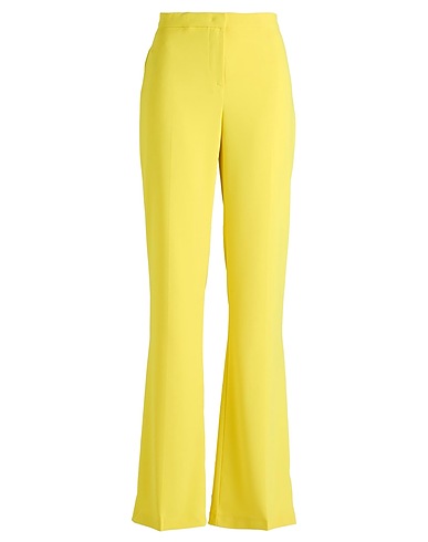 PINKO Hosen Gelb 98% Polyester, 2% Elastan