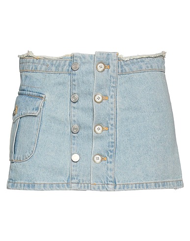 ANDERSSON BELL Denim skirt Blue 100% Cotton