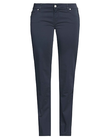 JACOB COHЁN Casual trouser Midnight blue 97% Cotton, 3% Elastane
