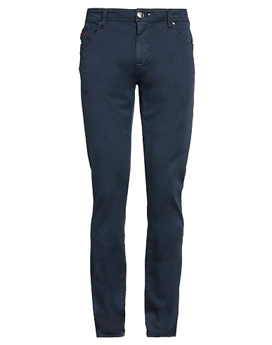 TRAMAROSSA Pantaloni jeans Blu notte 87% Cotone, 9% Poliestere, 4% Elastan