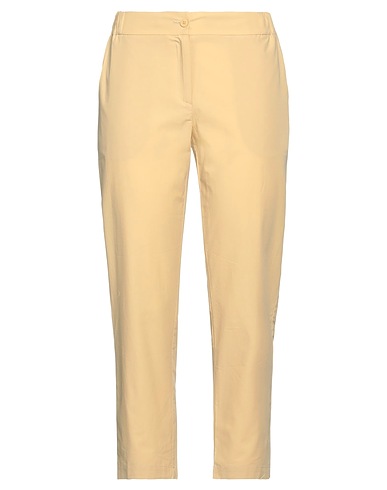 OTTOD'AME Pantalone Beige 100% Cotone