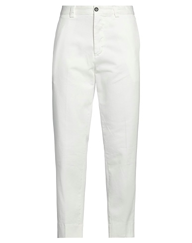 HAIKURE Casual pants White 100% Cotton
