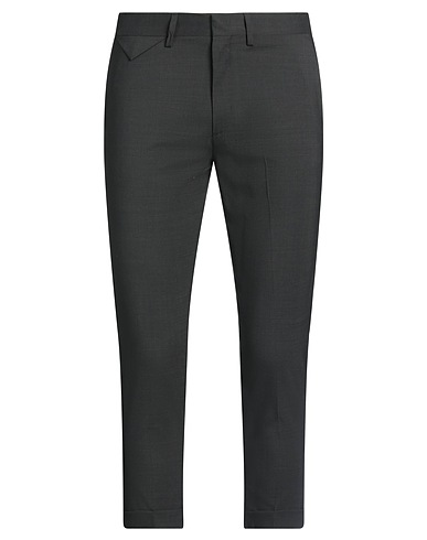 LOW BRAND Casual trouser Charcoal 54% Wool, 45% Polyester, 1% Elastane