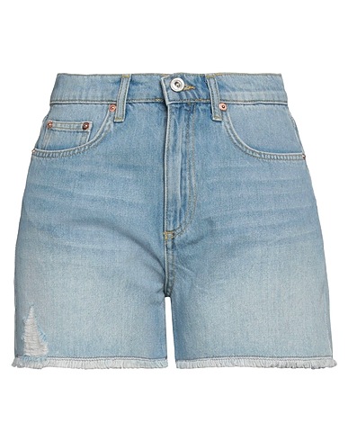 OTTOD'AME Denim shorts Blue 100% Cotton