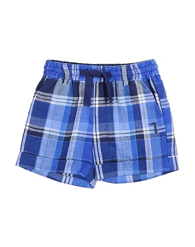 TRUSSARDI JUNIOR Shorts y Bermudas Azul marino 100% Lino